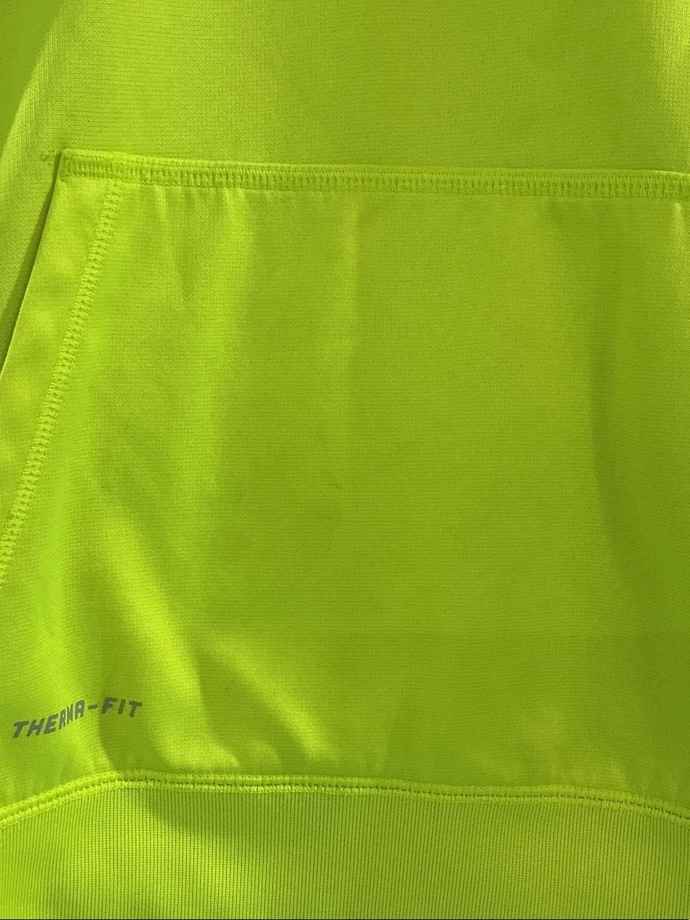 Nike Neon Yellow & Teal Performance Kids Hoodie